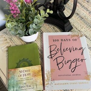 Devotional Journal - Pink and White